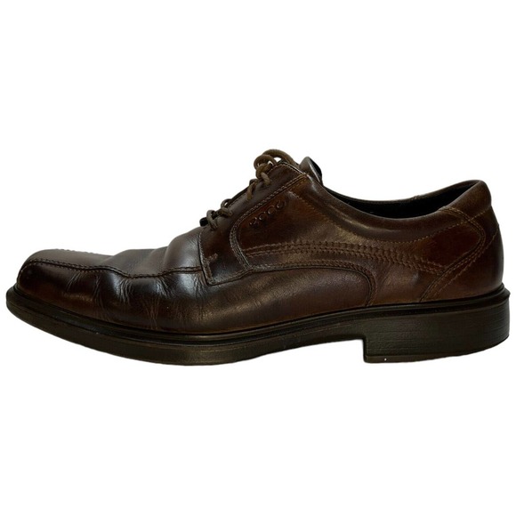 ECCO Helsinki Bike Toe Lace Up Comfort Dress Casual Cocoa Brown EU 46 US 12 12.5 main image 15